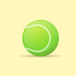 © mast3r - tennis ball color flat icon vector