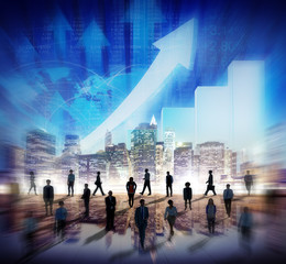 Wall Mural - Stock Market Stock Exchange Trading Business Currency Concept