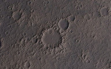 Wall Mural - Moon surface