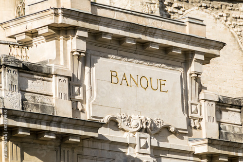 Photographie Bâtiment ancien banque