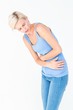 © WavebreakmediaMicro - Casual woman with stomach pain