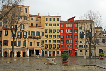 Poster - Venice, Italy, new Jewish ghetto