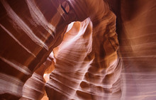 Light Shafts Or Beams Antelope Canyon Arizona
