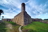 Fototapeta  - St Augustine Fort / Castillo De San Marcos in St Augustine, Florida