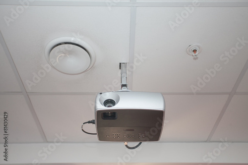 Projector On The Ceiling Buy This Stock Photo And Explore