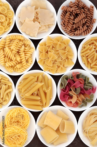 Naklejka dekoracyjna Pasta Shapes