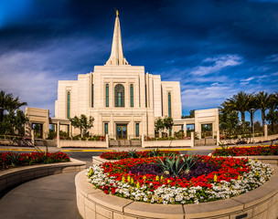 Wall Mural - Mormon Temple in Gilbert Arizona