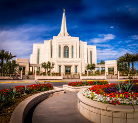 Wall Mural - Mormon Temple in Gilbert Arizona