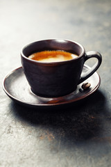 Canvas Print - Coffee Espresso. Cup Of Coffee