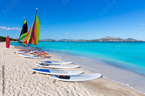 Platja De Muro Esperanza Beach Alcudia Bay Majorca Buy This