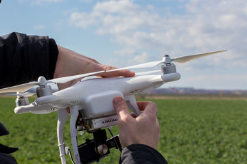 Drone in the hands