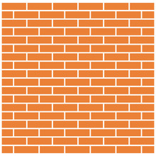 Background Of Brick Wall. Vector Illustration