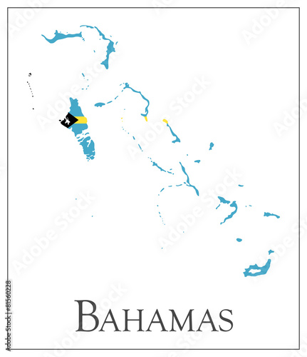 Bahamas Flag Map Buy This Stock Vector And Explore Similar