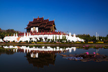 Hor Kam Luang,royal Pavilion,Chiangmai ,Thailand.