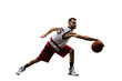 © 103tnn - Basketball player in action isolated on white