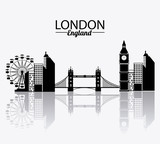 Fototapeta  - London design.