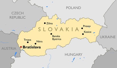  Slovakia map