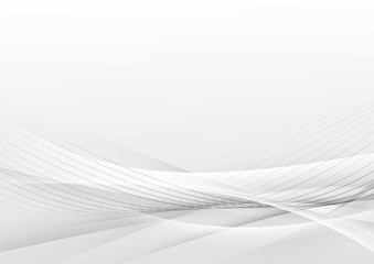Wall Mural - swoosh futuristic soft line modern layout background