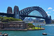 View of Sydney Harbour and Harbour Bridge