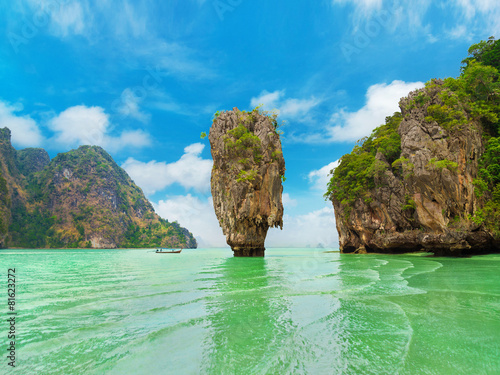 Fotografie, Obraz James Bond Island (Ko Tapu), Thajsku, Phang Nga Bay, Phuket, Ao