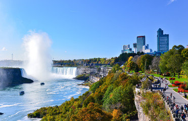 Wall Mural - view of niagara falls