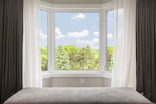 Bay Window With Summer View