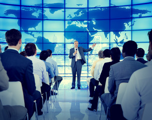 Wall Mural - Business People Seminar Conference Meeting Training Concept