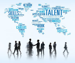 Poster - Talent Expertise Genius Skills Professional Concept