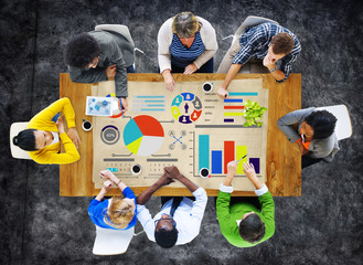 Wall Mural - planning plan strategy data information policy vision concept