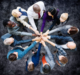 Poster - Business People Cooperation Coworker Team Concept