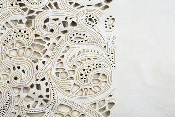  lace leather texture