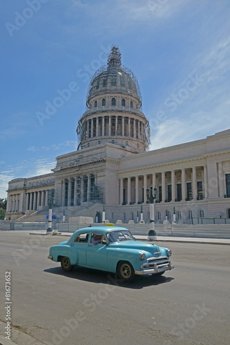 Naklejka dekoracyjna Havanna, Kapitol