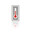 Icono termómetro comp color FB reflejo