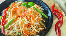 Green Papaya Salad Thai Food