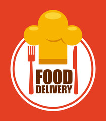 Sticker - food delivery