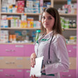 © DC Studio - Young pharmacist with digital tablet in hands