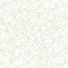 Abstract Mosaic Pattern With Triangles. Seamless Vector.