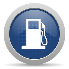Aufkleber - petrol blue glossy web icon