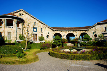 architecture, dalat, french ancient house