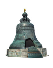 The King Bell Or Tsar Bell In Moscow Kremlin, Russia