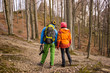 © Bondariev Volodymyr. - Hiking in the mountains.