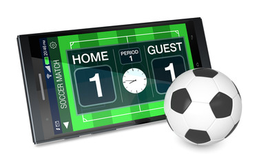 Sticker - soccer and new communication technology