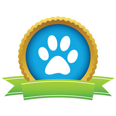 Sticker - Gold animal logo