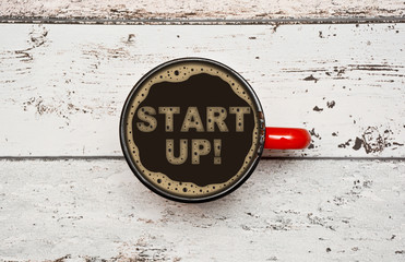 Canvas Print - start up