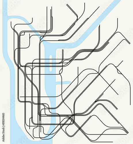 New York Subway Map Buy This Stock Vector And Explore Similar