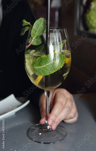 prosecco aperitif Canvas Print