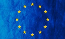 European Union Grunge Flag