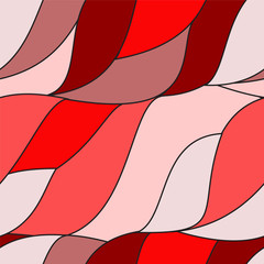 seamless wave pattern, waves background. wallpaper design. vecto