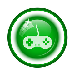 Wall Mural - Gamepad icon