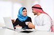 © BillionPhotos.com - Adult. Arabic business people working in office